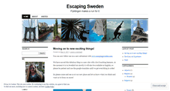Desktop Screenshot of escapingsweden.wordpress.com
