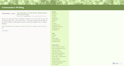 Desktop Screenshot of curiocache.wordpress.com
