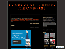 Tablet Screenshot of calogeromiramusica.wordpress.com
