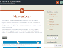 Tablet Screenshot of elcaballerodelaplumaerrante.wordpress.com