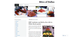 Desktop Screenshot of bitesofdallas.wordpress.com