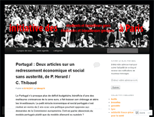 Tablet Screenshot of initiativegrecqueaparis.wordpress.com