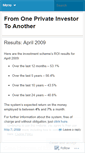 Mobile Screenshot of from1investor2another.wordpress.com