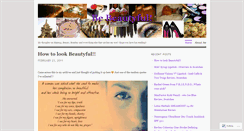 Desktop Screenshot of bebeautyful.wordpress.com