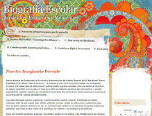 Tablet Screenshot of biografiaescolar.wordpress.com