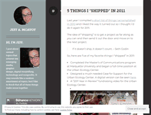 Tablet Screenshot of jeffamcavoy.wordpress.com
