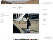 Tablet Screenshot of littlemisspotato.wordpress.com