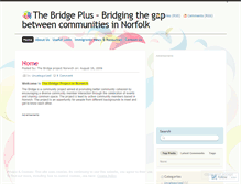 Tablet Screenshot of bridgingnorfolk.wordpress.com