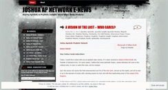 Desktop Screenshot of joshu10.wordpress.com