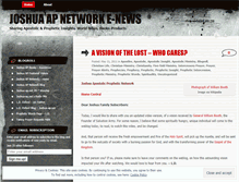 Tablet Screenshot of joshu10.wordpress.com