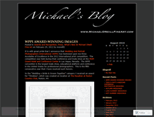 Tablet Screenshot of moneillfineart.wordpress.com