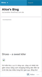 Mobile Screenshot of alicenuongnuong.wordpress.com