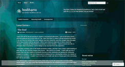 Desktop Screenshot of health4eva.wordpress.com