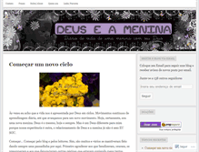 Tablet Screenshot of deuseamenina.wordpress.com