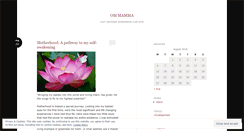 Desktop Screenshot of ommammas.wordpress.com