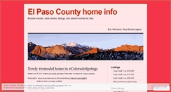 Desktop Screenshot of ericrichardsrealestate.wordpress.com