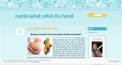 Desktop Screenshot of nutrisisehatuntukibuhamil08.wordpress.com