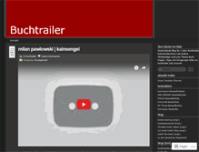 Tablet Screenshot of buchtrailer.wordpress.com