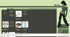 Desktop Screenshot of mytees.wordpress.com