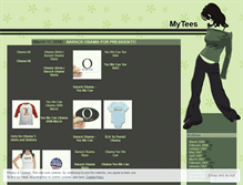 Tablet Screenshot of mytees.wordpress.com