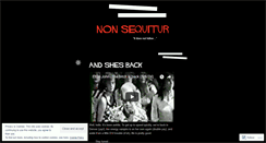 Desktop Screenshot of nostickfigures.wordpress.com