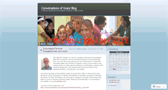 Desktop Screenshot of conversationsofgrace.wordpress.com