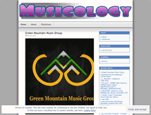 Tablet Screenshot of musicologyuk.wordpress.com