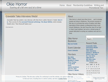 Tablet Screenshot of okiehorror.wordpress.com