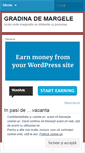 Mobile Screenshot of gradinademargele.wordpress.com
