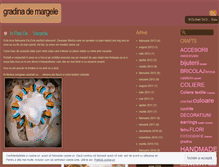 Tablet Screenshot of gradinademargele.wordpress.com