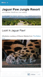 Mobile Screenshot of jaguarpawresort.wordpress.com