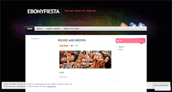Desktop Screenshot of ebonyfiesta.wordpress.com
