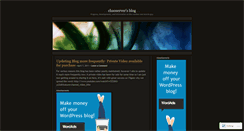 Desktop Screenshot of chaoserver.wordpress.com