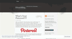 Desktop Screenshot of iheartmktg.wordpress.com