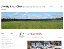 Tablet Screenshot of familybookclubmn.wordpress.com