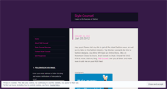 Desktop Screenshot of fabcounsel.wordpress.com