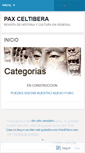 Mobile Screenshot of paxceltibera.wordpress.com