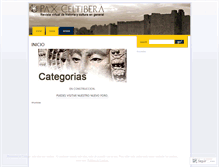 Tablet Screenshot of paxceltibera.wordpress.com