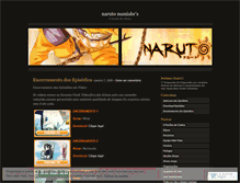 Tablet Screenshot of narutomaniabr.wordpress.com