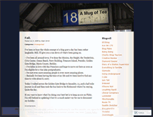 Tablet Screenshot of mugoftea.wordpress.com