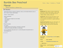 Tablet Screenshot of bumblebeemawar.wordpress.com