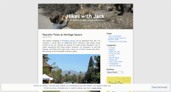 Desktop Screenshot of hikeswithjack.wordpress.com