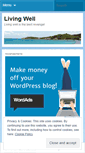 Mobile Screenshot of livingwellthebestrevenge.wordpress.com