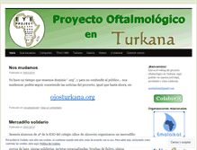 Tablet Screenshot of ojosturkana.wordpress.com