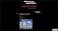 Desktop Screenshot of alexricardo.wordpress.com