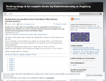 Tablet Screenshot of inzagerecht.wordpress.com