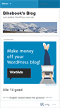 Mobile Screenshot of bikebook.wordpress.com