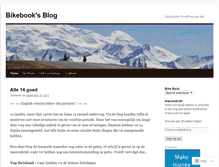 Tablet Screenshot of bikebook.wordpress.com