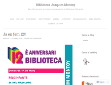 Tablet Screenshot of biblioalcarras.wordpress.com