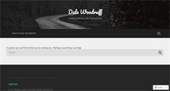 Desktop Screenshot of dalewoodruff.wordpress.com